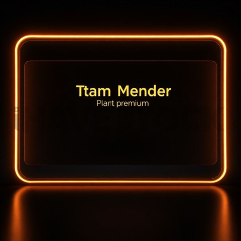 Team Member Card Amber Medium Glow Dark UI Card 2025 – 8K
