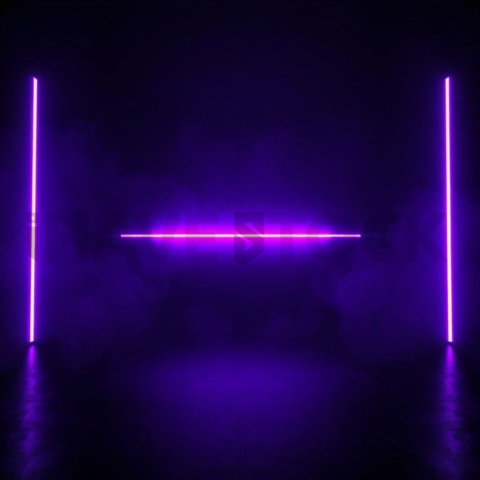 Futuristic Dark App Screen Purple Glow 2025 – 8K Minimal Black UI Mockup