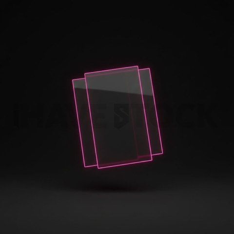 Plan Comparison Card Magenta Soft Glow Dark UI Card 2025 – 8K