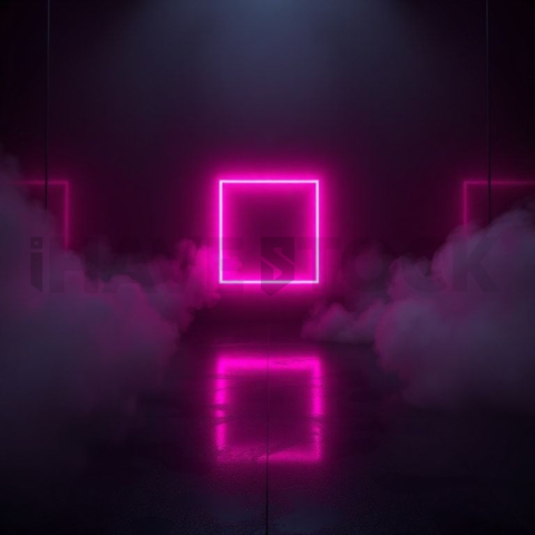 Premium Dark SaaS Hero Block Magenta Glow 2025 – 8K Minimal Black UI Mockup