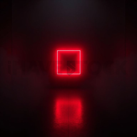 Premium Dark SaaS Hero Block Red Glow 2025 – 8K Minimal Black UI Mockup