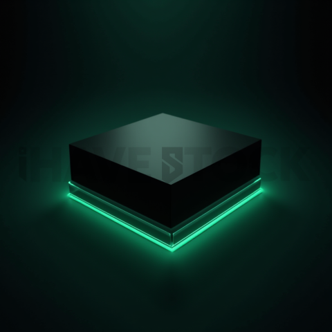 Service Description Card Emerald Medium Glow Dark UI Card 2025 – 8K