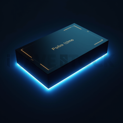 Team Member Card Cyan Strong Glow Dark UI Card 2025 – 8K