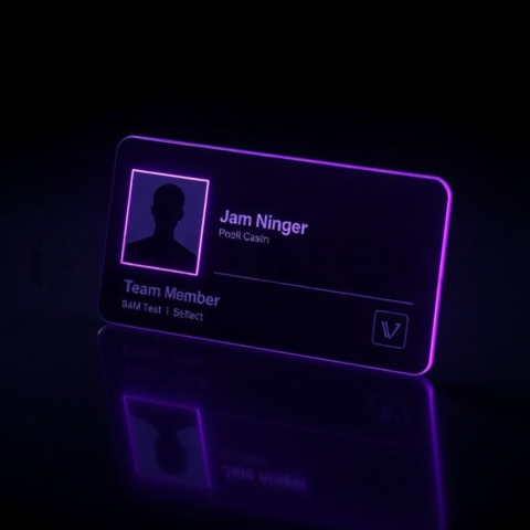 Team Member Card Purple Soft Glow Dark UI Card 2025 – 8K(3)