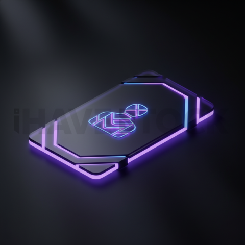 Team Member Card Purple Soft Glow Dark UI Card 2025 – 8K