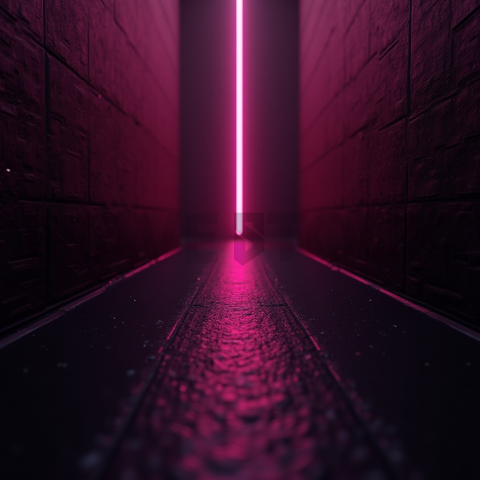 Advanced Data Graph UI Render Magenta Glow 2025 – 8K Minimal Black UI Mockup