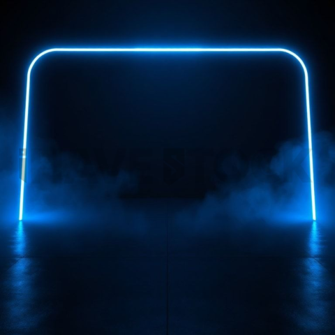 Futuristic Dark App Screen Blue Electric Glow 2025 – 8K Minimal Black UI Mockup