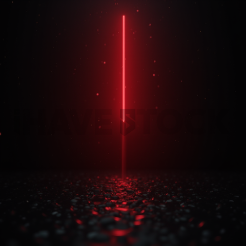 Premium Dark SaaS Hero Block Red Glow 2025 – 8K Minimal Black UI Mockup