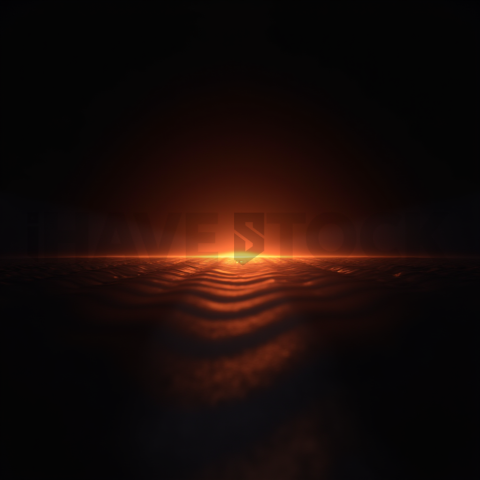 Advanced Data Graph UI Render Orange Fire Glow 2025 – 8K Minimal Black UI Mockup