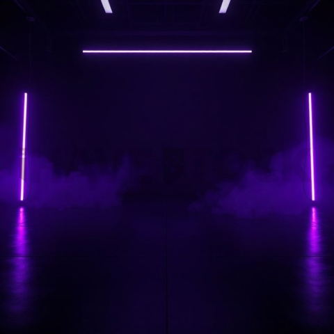 Minimal Black Saas Hero Section Layout Purple Glow 2025 – 8K Minimal Black UI Mockup