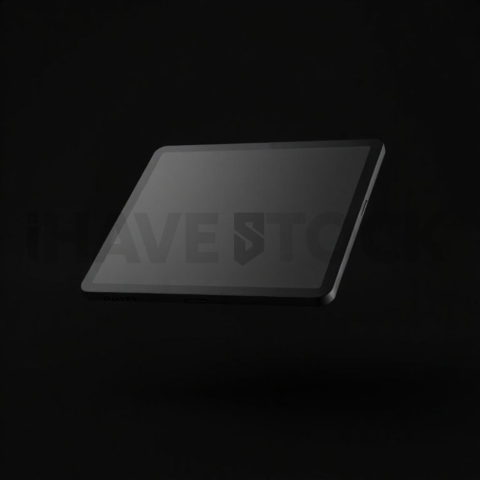 Android Tablet Mockup High Contrast Dark Mode series 229