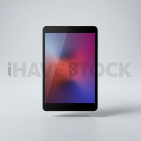 Android Tablet Mockup Subtle Reflective Edge series 333