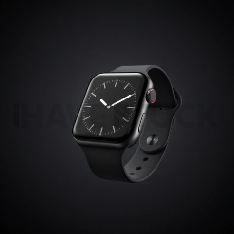 Apple Watch Ultra Mockup Cinematic Rim Light series 139