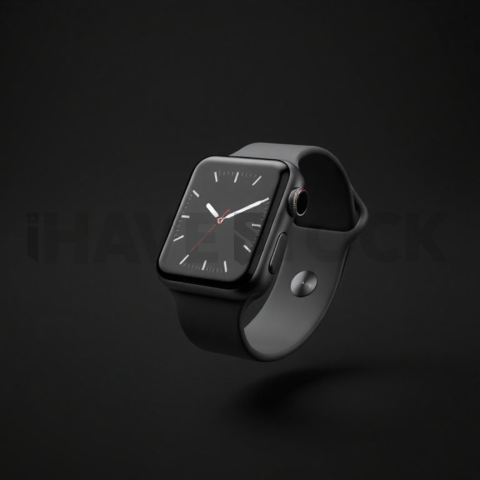 Apple Watch Ultra Mockup Clean Minimalist Lighting series 358
