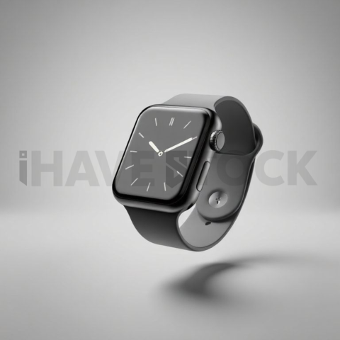 Apple Watch Ultra Mockup Studio Top Light Glow series 384