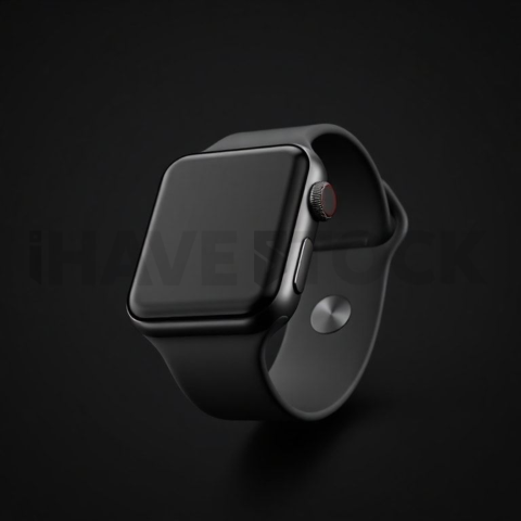 Apple Watch Ultra Mockup Subtle Reflective Edge series 397