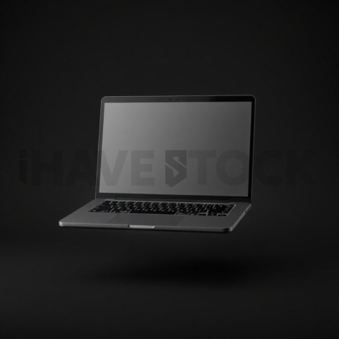 Generic Laptop Mockup Premium Product Shot Lighting series 168
