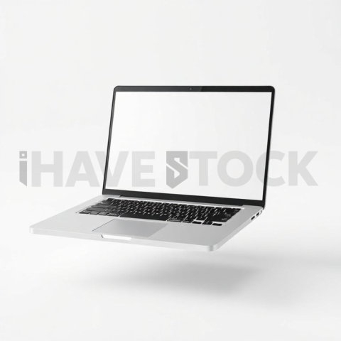 Generic Laptop Mockup Pure White Background Clarity series 158