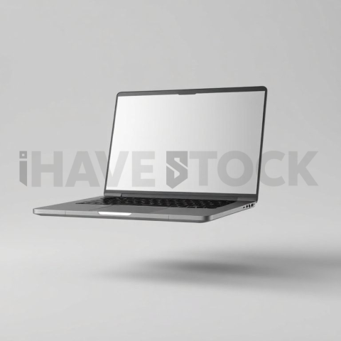 Generic Laptop Mockup Subtle Reflective Edge series 12