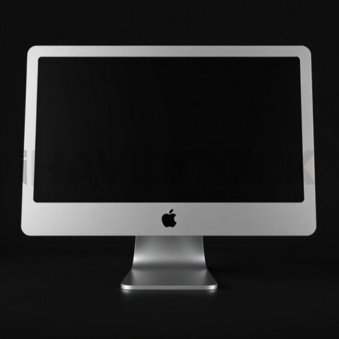 IMac 27 inch Mockup Premium Product Shot Lighting series 181