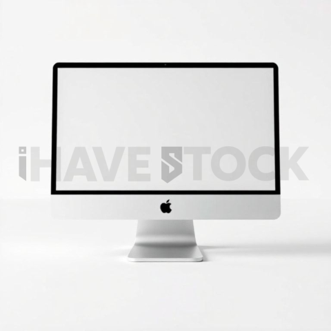 IMac 27 inch Mockup Soft Ambient Diffusion series 111