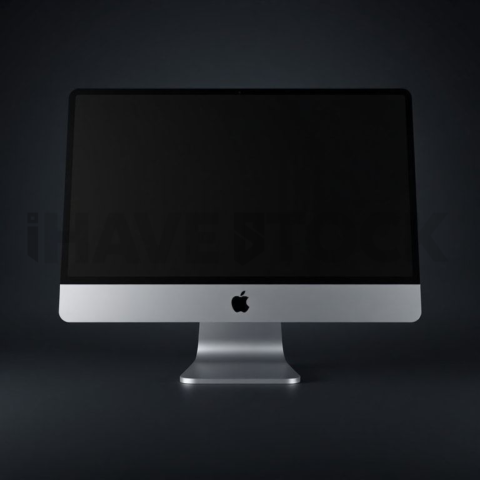 IMac 27 inch Mockup Soft Ambient Diffusion series 345