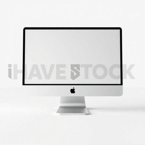 IMac 27 inch Mockup Subtle Reflective Edge series 147