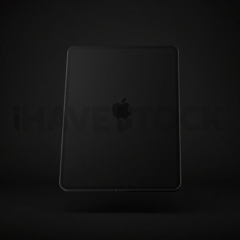 IPad Air Mockup High Contrast Dark Mode series 172