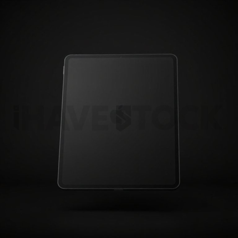 IPad Air Mockup High Contrast Dark Mode series 292