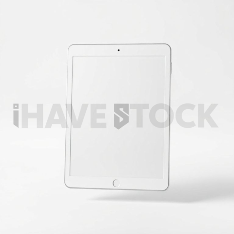 IPad Air Mockup Pure White Background Clarity series 162