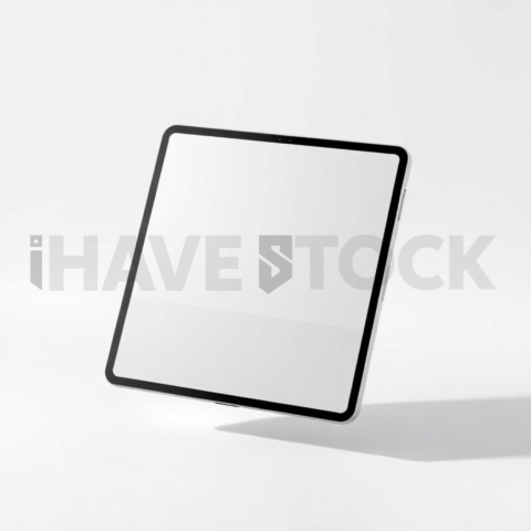 IPad Pro 13 inch Mockup Clean Minimalist Lighting series 7