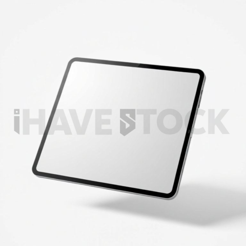 IPad Pro 13 inch Mockup Pure White Background Clarity series 66