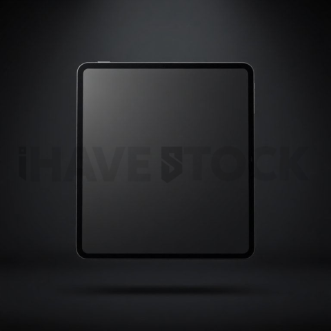 IPad Pro 13 inch Mockup Studio Top Light Glow series 369
