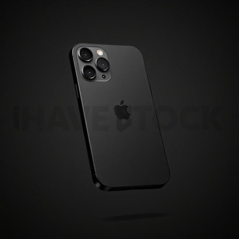IPhone 15 Pro Mockup High Contrast Dark Mode series 187