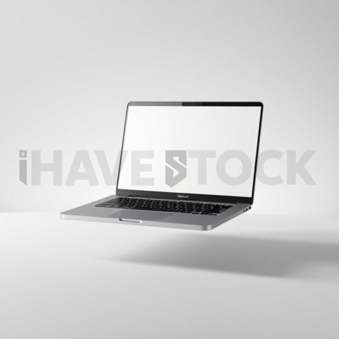 MacBook Air Mockup Clean Minimalist Lighting series 166