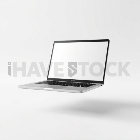MacBook Air Mockup Pure White Background Clarity series 248