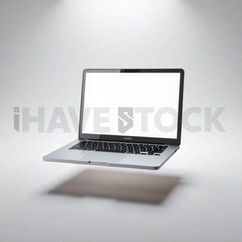 MacBook Air Mockup Studio Top Light Glow series 251