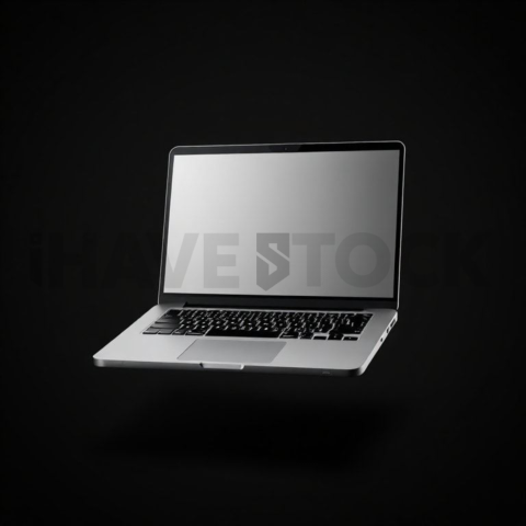 MacBook Air Mockup Studio Top Light Glow series 308