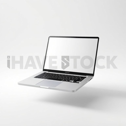 MacBook Air Mockup Studio Top Light Glow series 362