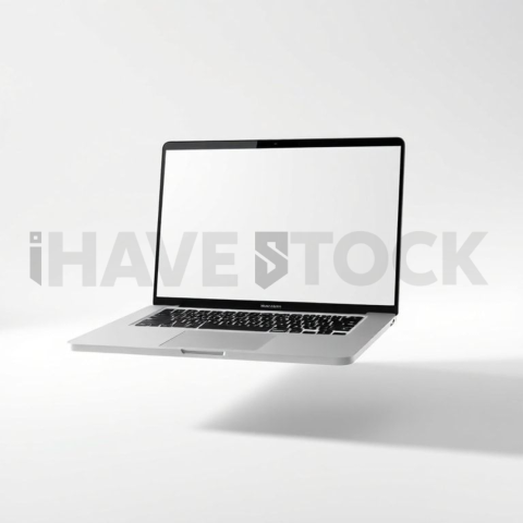MacBook Pro 16 inch Mockup Cinematic Rim Light series 329
