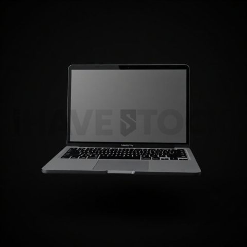 MacBook Pro 16 inch Mockup Cinematic Rim Light series 291