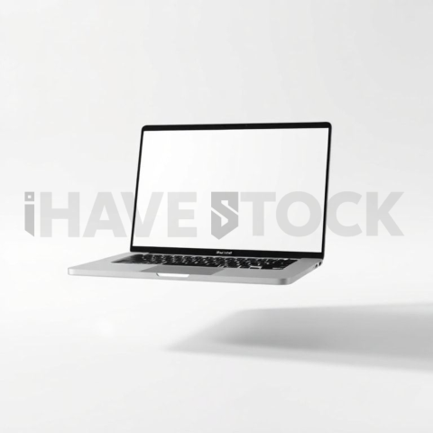 MacBook Pro 16 inch Mockup Clean Minimalist Lighting series 357