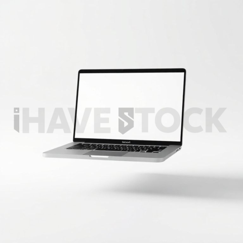 MacBook Pro 16 inch Mockup Pure White Background Clarity series 61