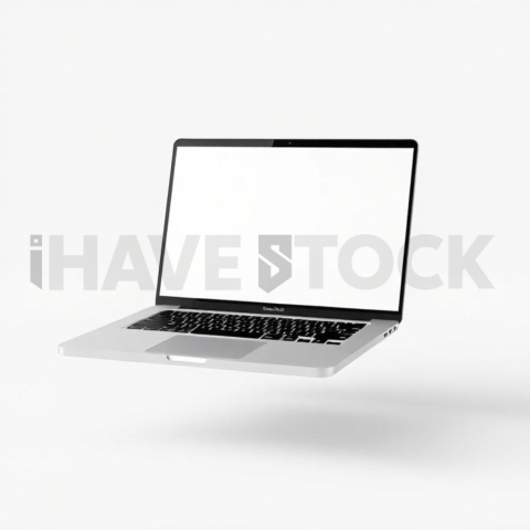 MacBook Pro 16 inch Mockup Pure White Background Clarity series 235