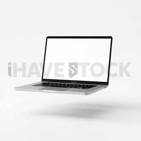MacBook Pro 16 inch Mockup Pure White Background Clarity series 137