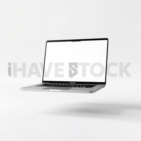 MacBook Pro 16 inch Mockup Pure White Background Clarity series 324