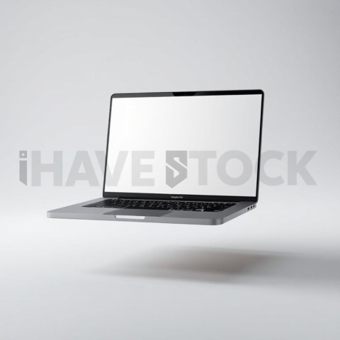 MacBook Pro 16 inch Mockup Soft Ambient Diffusion series 424