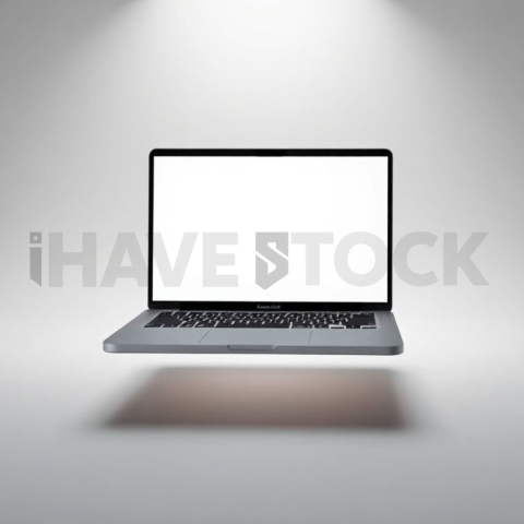 MacBook Pro 16 inch Mockup Studio Top Light Glow series 27