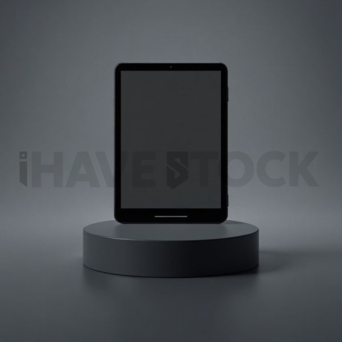 Minimal UI Device Mockup Mockup High Contrast Dark Mode series 238