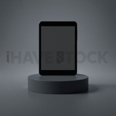 Minimal UI Device Mockup Mockup High Contrast Dark Mode series 77